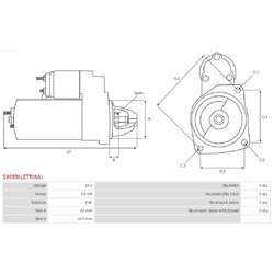 Štartér AS-PL S9099(LETRIKA) - obr. 4