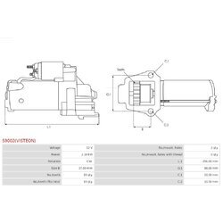 Štartér AS-PL S9002(VISTEON) - obr. 4