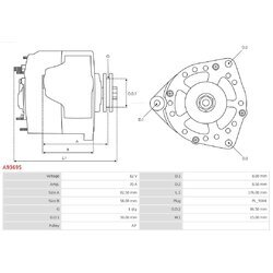 Alternátor AS-PL A9369S - obr. 4