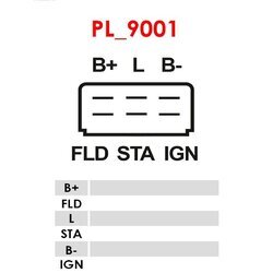 Regulátor alternátora AS-PL ARE6212S - obr. 3