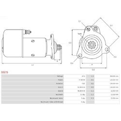 Štartér AS-PL S5173 - obr. 4