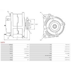 Alternátor AS-PL A2070 - obr. 5