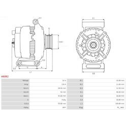 Alternátor AS-PL A6082 - obr. 4