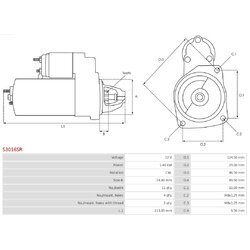 Štartér AS-PL S3016SR - obr. 4