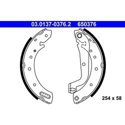 Sada brzdových čeľustí ATE 03.0137-0376.2