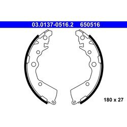 Sada brzdových čeľustí ATE 03.0137-0516.2