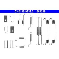 Sada príslušenstva brzdovej čeľuste ATE 03.0137-9239.2