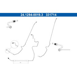 Brzdová hadica ATE 24.1294-0019.3