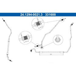 Brzdová hadica ATE 24.1294-0021.3
