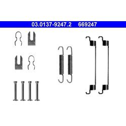 Sada príslušenstva brzdovej čeľuste ATE 03.0137-9247.2