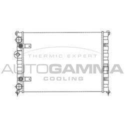 Chladič motora AUTOGAMMA 100956