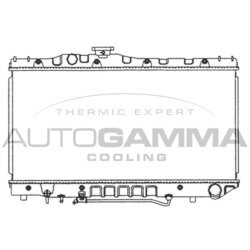 Chladič motora AUTOGAMMA 101006