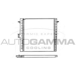 Kondenzátor klimatizácie AUTOGAMMA 101845