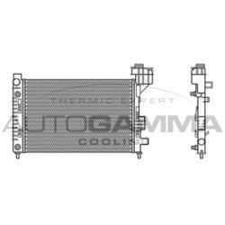 Chladič motora AUTOGAMMA 102000