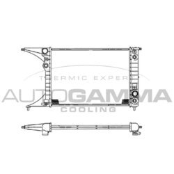 Chladič motora AUTOGAMMA 102249