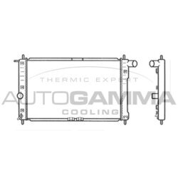 Chladič motora AUTOGAMMA 102587