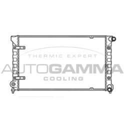 Chladič motora AUTOGAMMA 102969