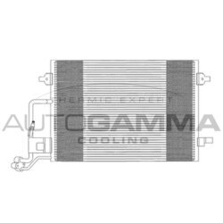 Kondenzátor klimatizácie AUTOGAMMA 103274