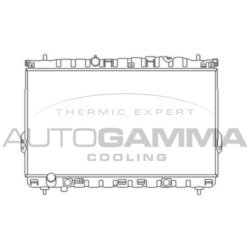 Chladič motora AUTOGAMMA 103362