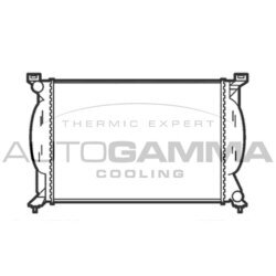 Chladič motora AUTOGAMMA 103654