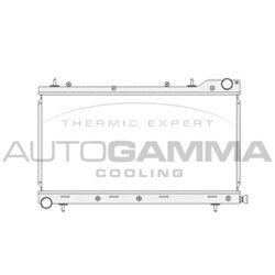 Chladič motora AUTOGAMMA 104704
