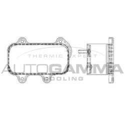 Chladič motorového oleja AUTOGAMMA 104794