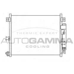 Kondenzátor klimatizácie AUTOGAMMA 105342