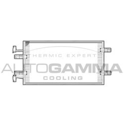 Kondenzátor klimatizácie AUTOGAMMA 105517