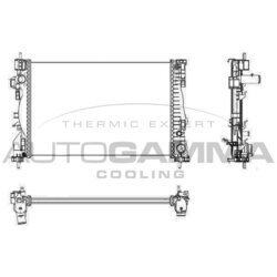 Chladič motora AUTOGAMMA 105627