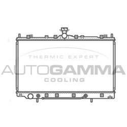 Chladič motora AUTOGAMMA 105660