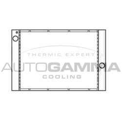 Chladič motora AUTOGAMMA 105786