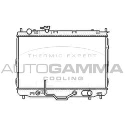 Chladič motora AUTOGAMMA 105802