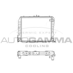 Chladič motora AUTOGAMMA 105817