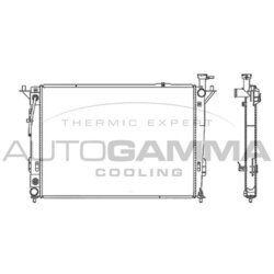 Chladič motora AUTOGAMMA 105842