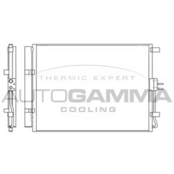 Kondenzátor klimatizácie AUTOGAMMA 105980
