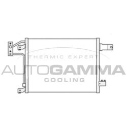 Kondenzátor klimatizácie AUTOGAMMA 107021