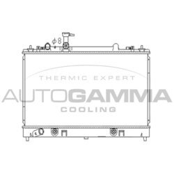 Chladič motora AUTOGAMMA 107281