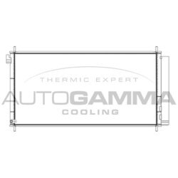 Kondenzátor klimatizácie AUTOGAMMA 107871