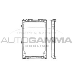 Chladič motora AUTOGAMMA 400656