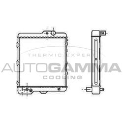 Chladič motora AUTOGAMMA 100042