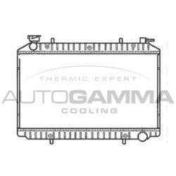 Chladič motora AUTOGAMMA 101222