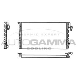 Kondenzátor klimatizácie AUTOGAMMA 101593