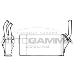 Výmenník tepla vnútorného kúrenia AUTOGAMMA 101679