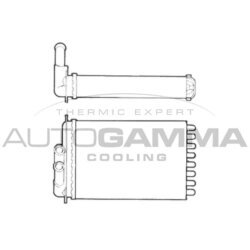 Výmenník tepla vnútorného kúrenia AUTOGAMMA 101688