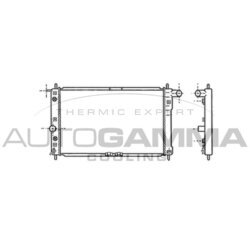 Chladič motora AUTOGAMMA 102588