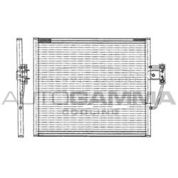Kondenzátor klimatizácie AUTOGAMMA 102610