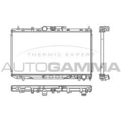 Chladič motora AUTOGAMMA 103539