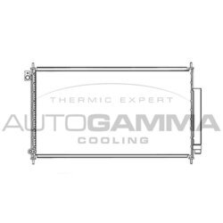 Kondenzátor klimatizácie AUTOGAMMA 103827