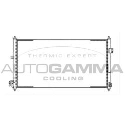 Kondenzátor klimatizácie AUTOGAMMA 103844
