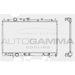 Chladič motora AUTOGAMMA 103958